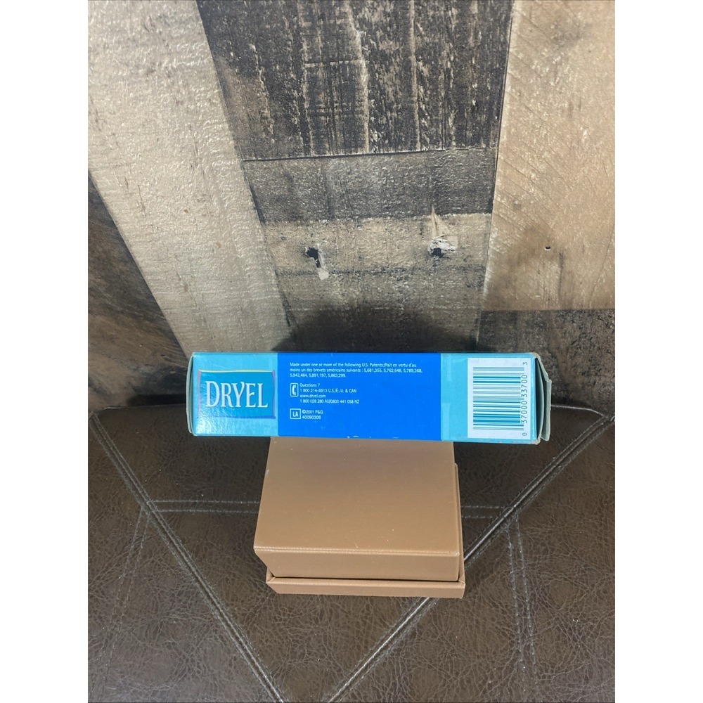 DRYEL At Home Dry Cleaning Cloth Refill Whisper Fresh Scent NEW Sealed 2001 P&G - Picture 9 of 10